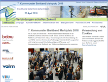 Tablet Screenshot of breitbandtage.de